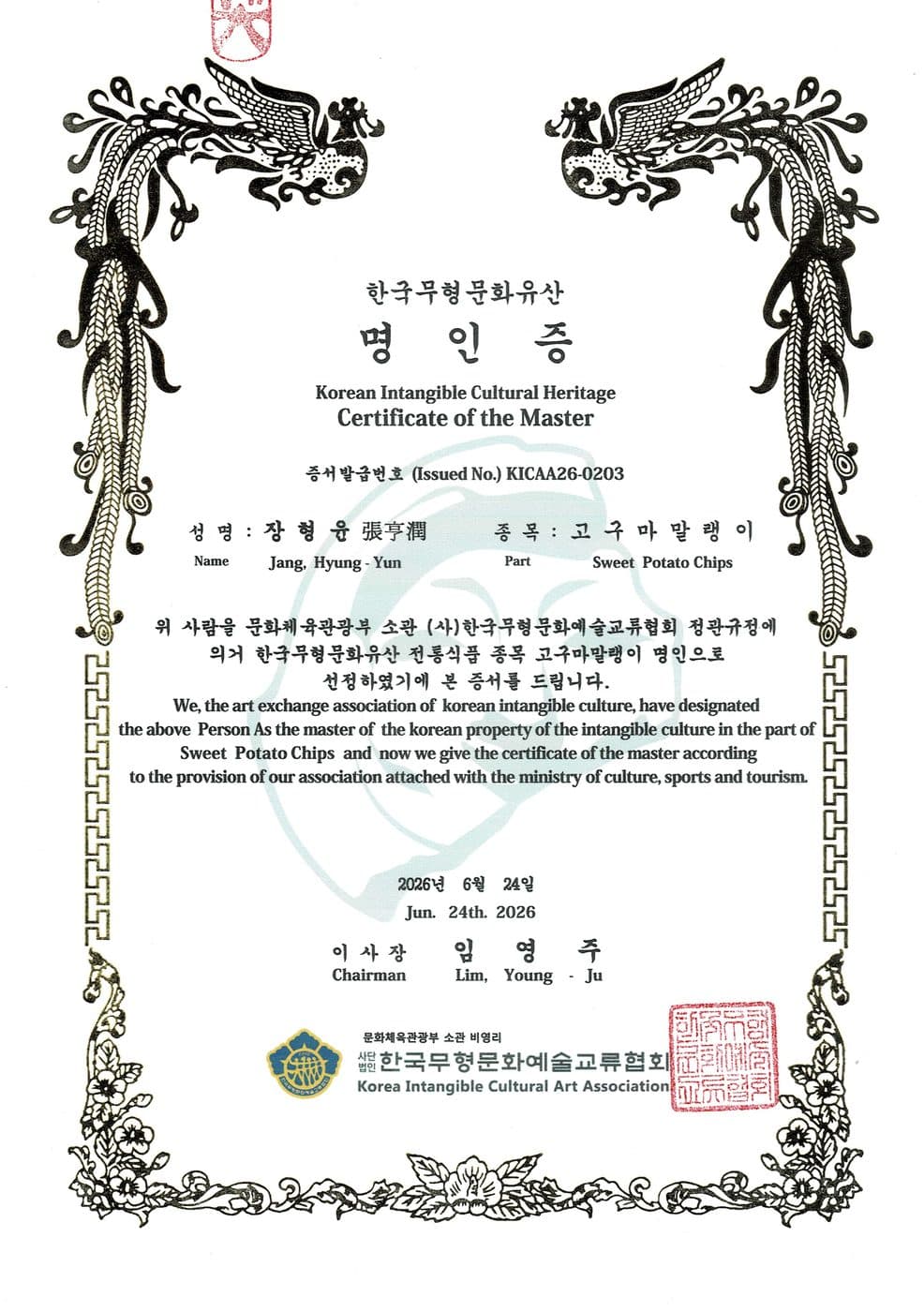 Master Designation 1